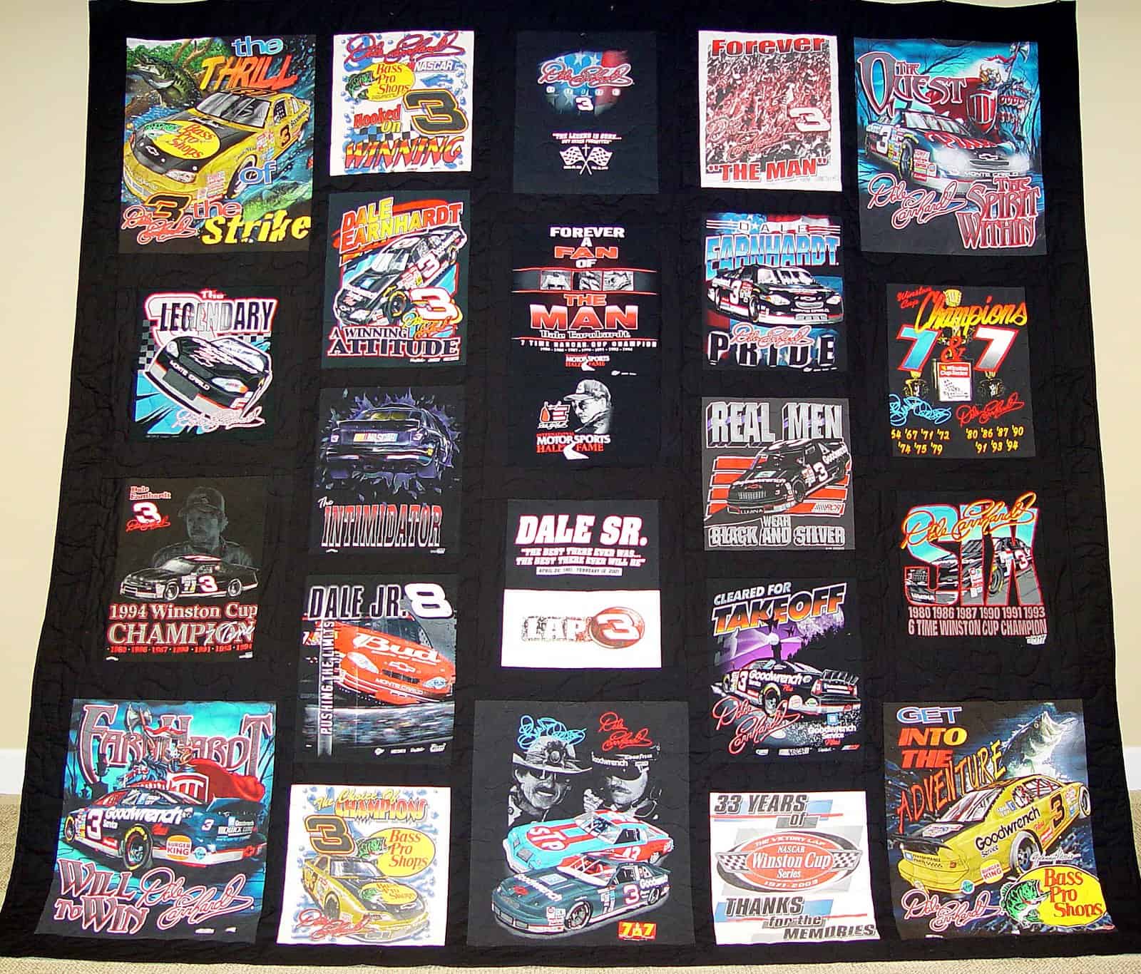 Gingersnap Quilts » “The Dale Earnhardt” Quilt